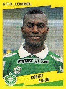 Sticker Robert Eshun - Football Belgium 1997-1998 - Panini