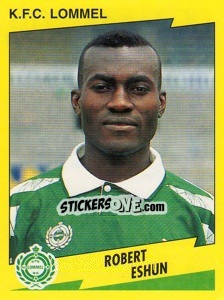 Sticker Robert Eshun - Football Belgium 1997-1998 n. 253 - Panini