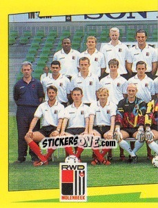 Sticker Equipe - Football Belgium 1997-1998 - Panini