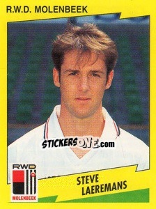 Figurina Steve Laeremans - Football Belgium 1997-1998 - Panini