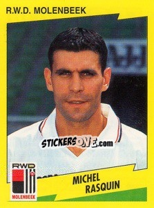 Sticker Michel Rasquin - Football Belgium 1997-1998 n. 260 - Panini
