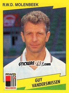Sticker Guy Vandersmissen - Football Belgium 1997-1998 - Panini