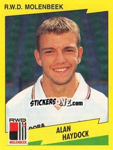 Sticker Alan Haydock - Football Belgium 1997-1998 - Panini