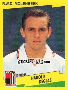 Sticker Harold Deglas - Football Belgium 1997-1998 n. 272 - Panini