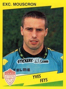Sticker Yves Feys - Football Belgium 1997-1998 n. 277 - Panini