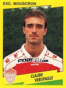 Cromo Claude Verspaille - Football Belgium 1997-1998 n. 278 - Panini