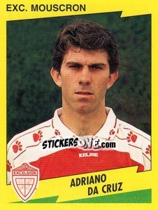 Sticker Adriano Da Cruz - Football Belgium 1997-1998 - Panini
