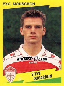 Cromo Steve Dugardein - Football Belgium 1997-1998 n. 286 - Panini