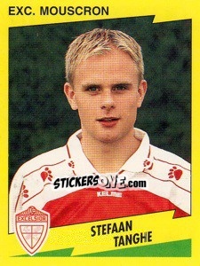Sticker Stefaan Tanghe - Football Belgium 1997-1998 n. 289 - Panini
