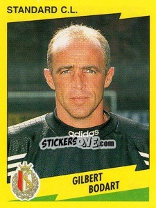 Sticker Gilbert Bodart - Football Belgium 1997-1998 - Panini