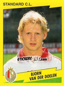 Figurina Bjorn Van Der Doelen - Football Belgium 1997-1998 - Panini