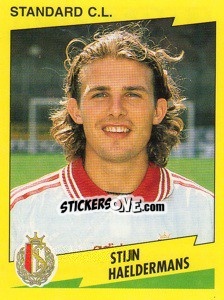 Figurina Srijn Haeldermans - Football Belgium 1997-1998 - Panini