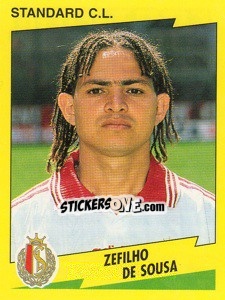 Cromo Zefilho De Sousa - Football Belgium 1997-1998 n. 306 - Panini