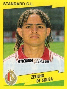 Sticker Zefilho De Sousa - Football Belgium 1997-1998 - Panini