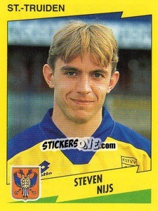Sticker Steven Nijs - Football Belgium 1997-1998 n. 316 - Panini