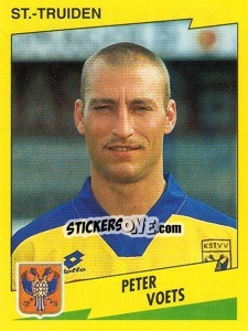 Sticker Peter Voets - Football Belgium 1997-1998 n. 317 - Panini