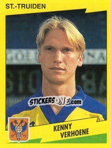 Sticker Kenny Verhoene - Football Belgium 1997-1998 - Panini
