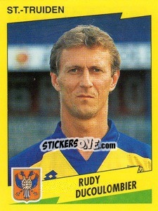 Figurina Rudy Ducoulombier - Football Belgium 1997-1998 - Panini