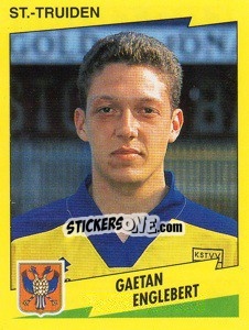 Sticker Gaetan Englebert - Football Belgium 1997-1998 n. 324 - Panini