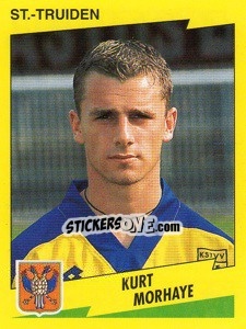 Sticker Kurt Morhaye - Football Belgium 1997-1998 - Panini