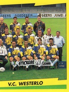 Sticker Equipe - Football Belgium 1997-1998 - Panini