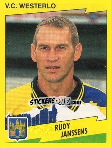 Sticker Rudy Janssens - Football Belgium 1997-1998 - Panini