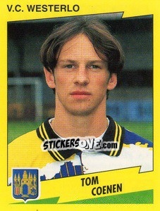 Sticker Tom Coenen - Football Belgium 1997-1998 - Panini