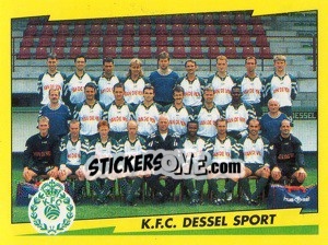 Sticker Equipe K.F.C.Dessel Sport - Football Belgium 1997-1998 - Panini