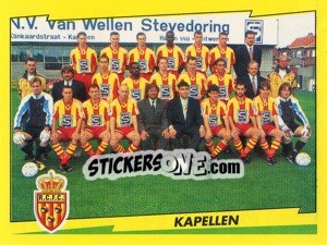 Figurina Equipe Kapellen - Football Belgium 1997-1998 - Panini