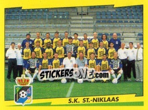 Cromo Equipe S.K.St.-Niklaas - Football Belgium 1997-1998 - Panini