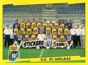 Sticker Equipe S.K.St.-Niklaas - Football Belgium 1997-1998 n. 369 - Panini