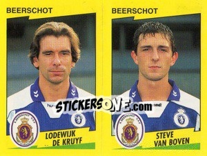 Sticker L.De Kruyf / S.Van Boven 