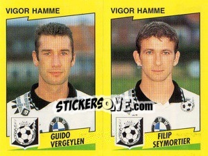 Sticker G.Vergeylen / F.Seymortier 