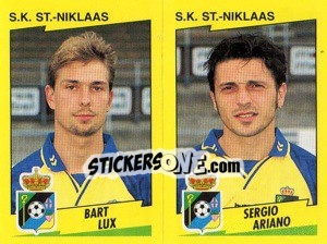 Sticker B.Lux / S.Ariano  - Football Belgium 1997-1998 - Panini