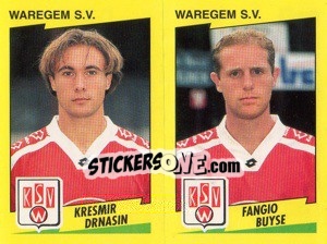 Sticker K.Drnasin / F.Buyse 