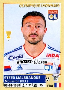 Cromo Steed Malbranque - FOOT 2014-2015 - Panini