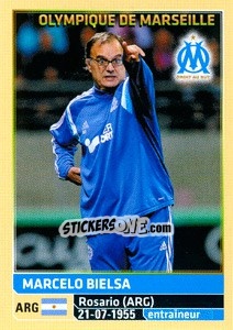 Sticker Marcelo Bielsa - FOOT 2014-2015 n. 220 - Panini