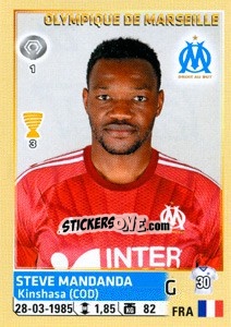 Sticker Steve Mandanda - FOOT 2014-2015 n. 221 - Panini