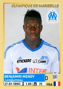 Sticker Benjamin Mendy - FOOT 2014-2015 - Panini