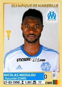 Sticker Nicolas Nkoulou - FOOT 2014-2015 n. 228 - Panini