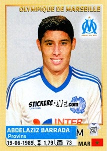 Sticker Abdelaziz Barrada - FOOT 2014-2015 n. 231 - Panini