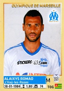 Sticker Alaixys Romao - FOOT 2014-2015 n. 233 - Panini