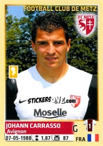 Sticker Johann Carrasso - FOOT 2014-2015 n. 245 - Panini