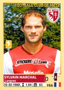 Figurina Sylvain Marchal - FOOT 2014-2015 n. 248 - Panini