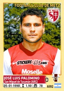 Sticker José Luis Palomino - FOOT 2014-2015 n. 251 - Panini