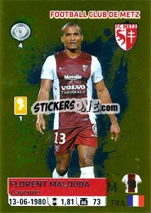 Sticker Florent Malouda - FOOT 2014-2015 n. 264 - Panini