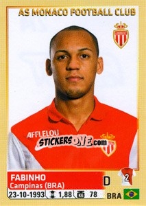 Sticker Fabinho - FOOT 2014-2015 n. 274 - Panini