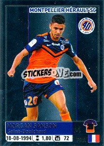 Figurina Morgan Sanson - FOOT 2014-2015 - Panini