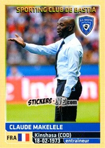Sticker Claude Makelele - FOOT 2014-2015 n. 4 - Panini