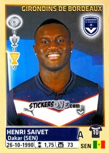 Sticker Henri Saivet